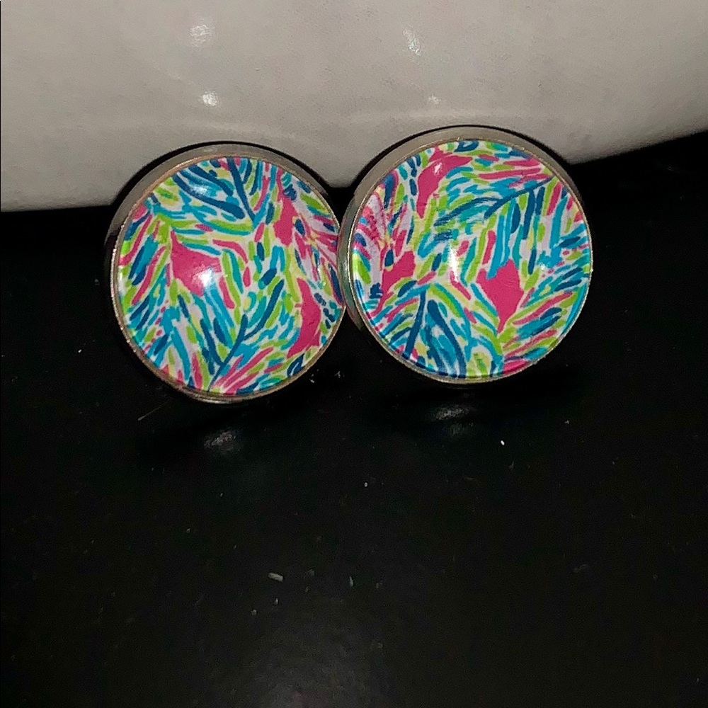 Lily Pulitzer stud earrings